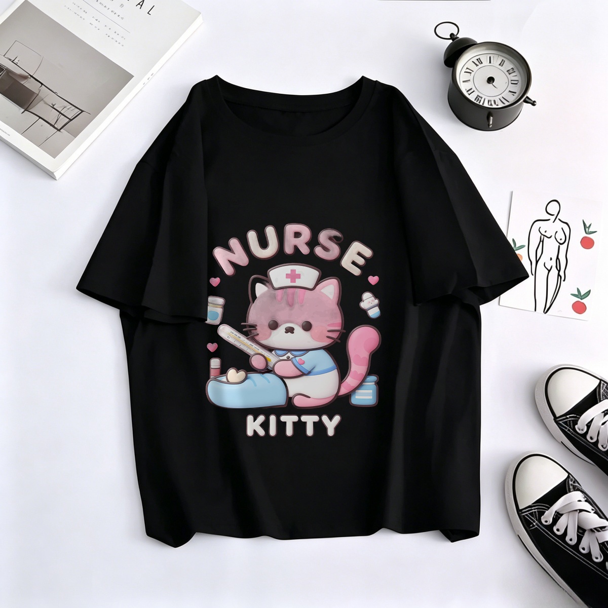 Women Formal Wear For Meeting - Keten Spandeks O-Yaka Normal Ofis Toplantısı
