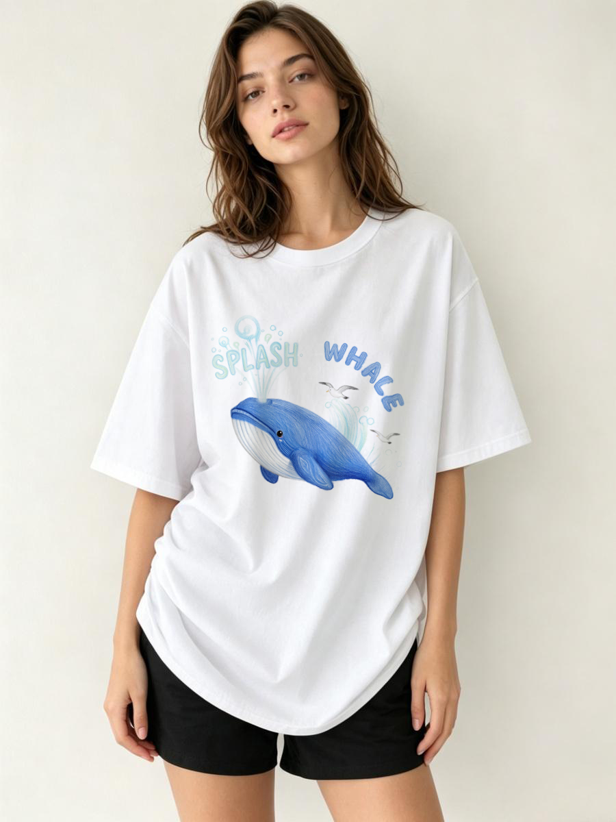 Women Formal Wear Ethnic - T Shirt Kızlar Etnik Esintili Grafik