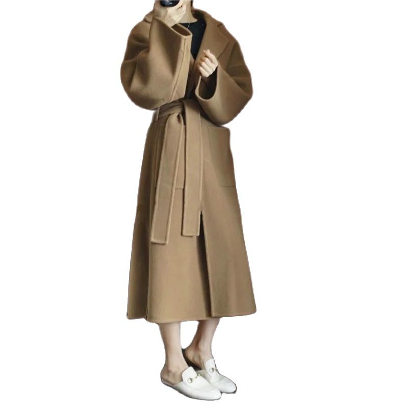 Women Formal Wear Coat - Şık Kadın Uzun Kaban %100 Saf