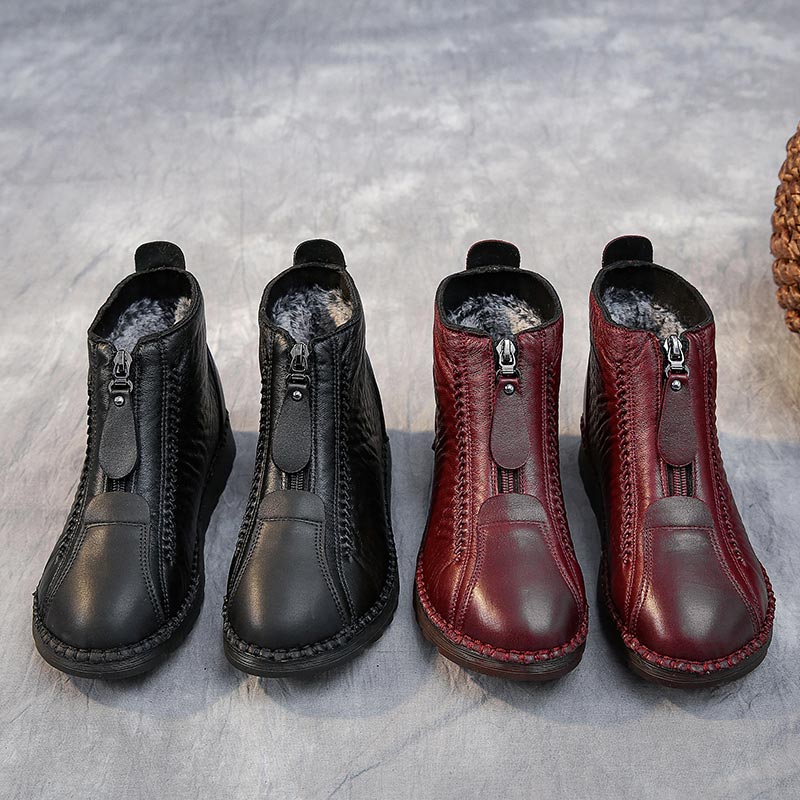 Women Formal Wear Ethnic - Yüksek kesim pu deri sneakers kadınlar