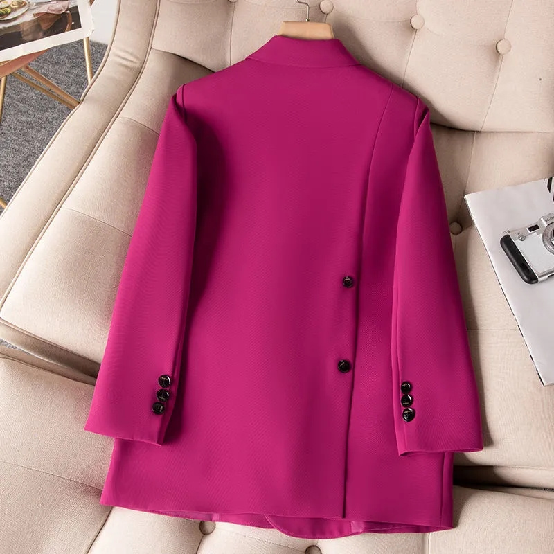 Women Formal Wear Coat - Bayanlar resmi Blazers 2023 yeni gül