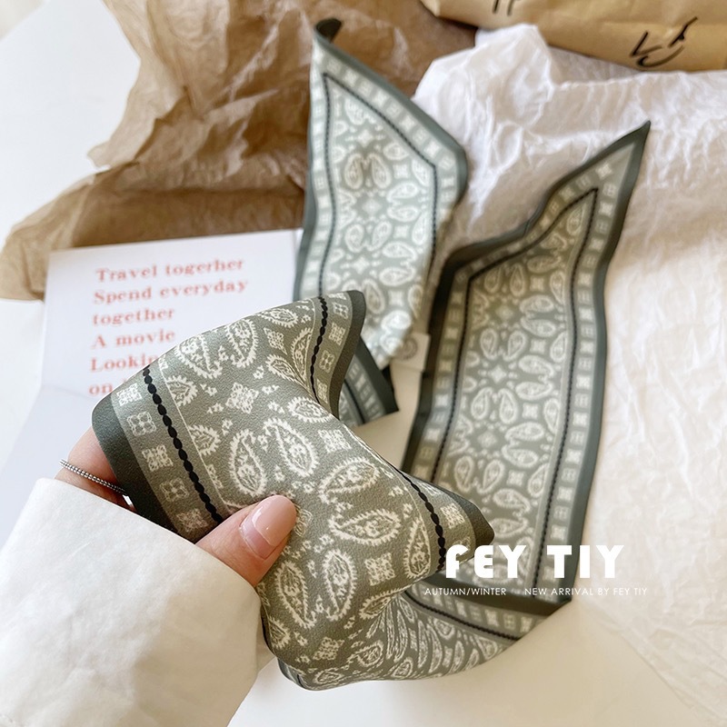 Set Serisi Ipek Saten Eşarp Ka - Scarf Silk Neck incelemesi ve fiyatı