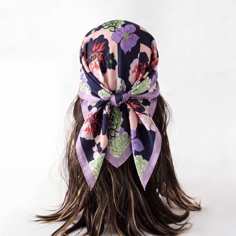 Baskılı İpek Eşarp Moda Türban - Scarf Silk Neck incelemesi ve fiyatı
