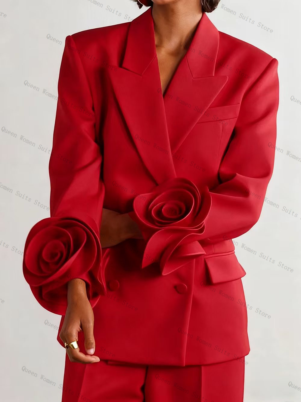 Lüks Kırmızı Kadın Takım Elbis - Women Formal Wear Coat incelemesi ve fiyatı