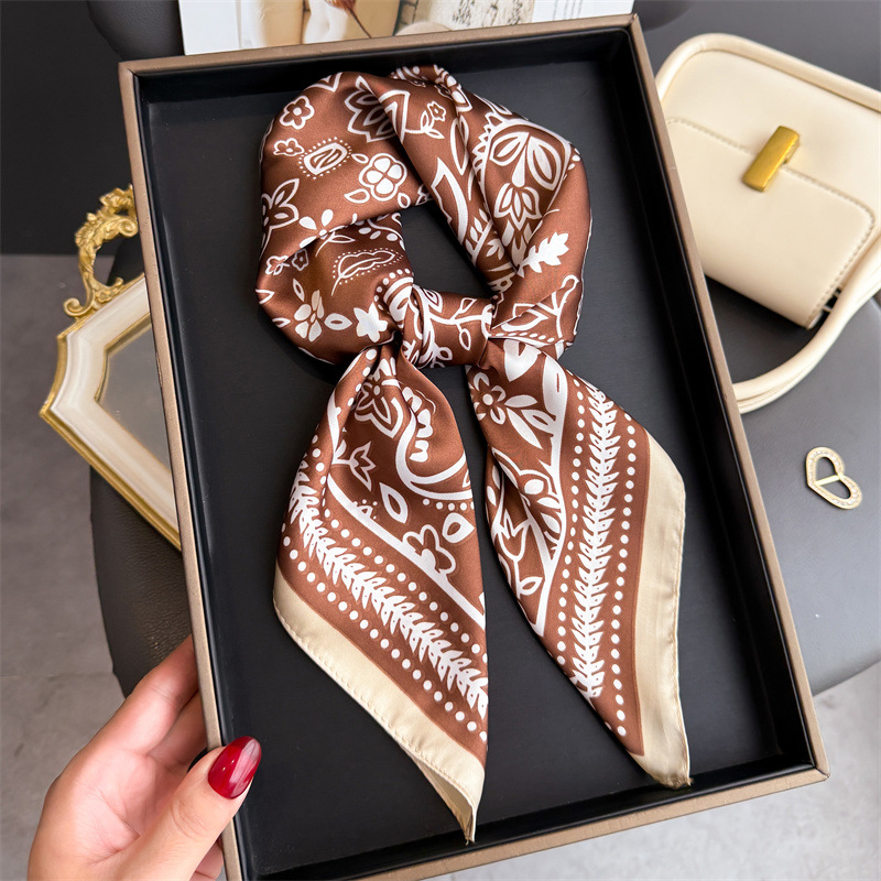 1 adet kaju desenli moda ipek  - Scarf Silk Neck incelemesi ve fiyatı