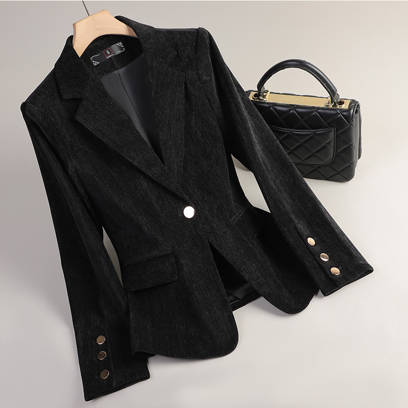 Sarı Altın Kadife Blazer Kadın - Women Formal Wear Coat incelemesi ve fiyatı