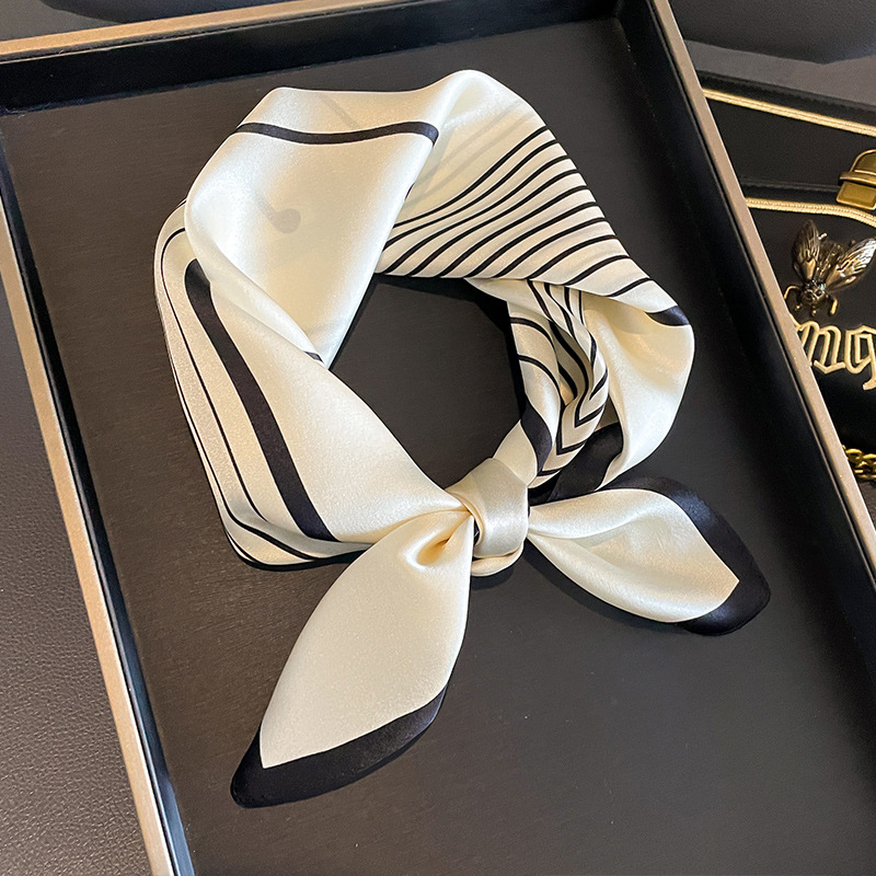 Tasarım şal 100% gerçek ipek k - Scarf Silk Neck incelemesi ve fiyatı