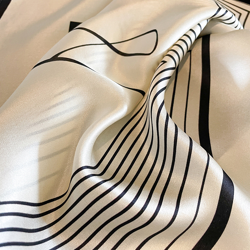 Tasarım şal 100% gerçek ipek k - Scarf Silk Neck incelemesi ve fiyatı
