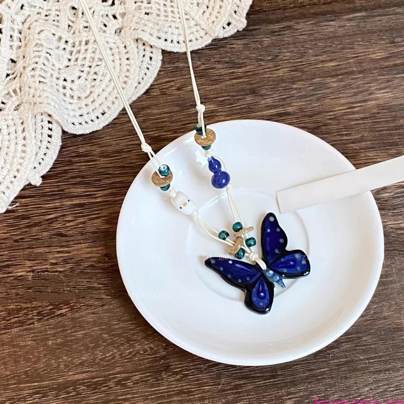 E1PE Şık Kelebek Charm Kolye G - Women Formal Wear Ethnic incelemesi ve fiyatı